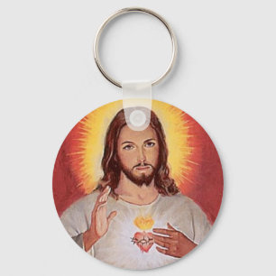 Jesus heiliges Herz Schlüsselanhänger