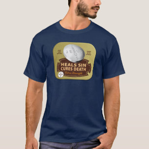 Jesus heilt Pille - Christlicher Heiltipp T-Shirt