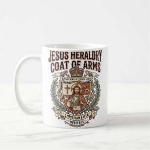 Jesus Heraldik Wappen Jesus Heraldik Wappen Jesu Kaffeetasse