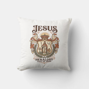 Jesus Heraldik Wappen Jesus Heraldik Wappen Jesus Kissen
