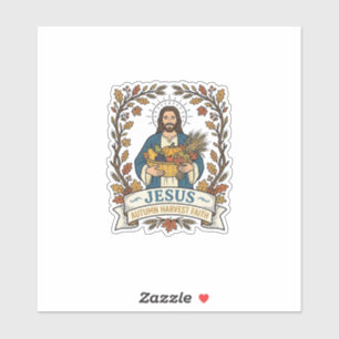 Jesus Herbsternte Glaube Jesus Herbsternte Ch Aufkleber
