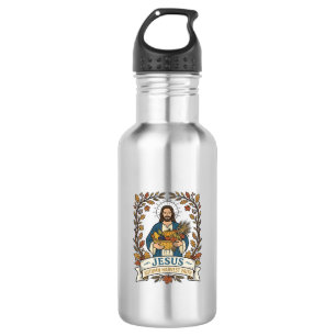 Jesus Herbsternte Glaube Jesus Herbsternte Ch Edelstahlflasche