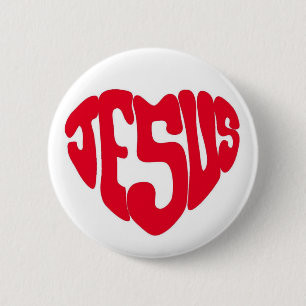Jesus-Herz Button
