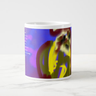 Jesus hier Jumbo-Tasse