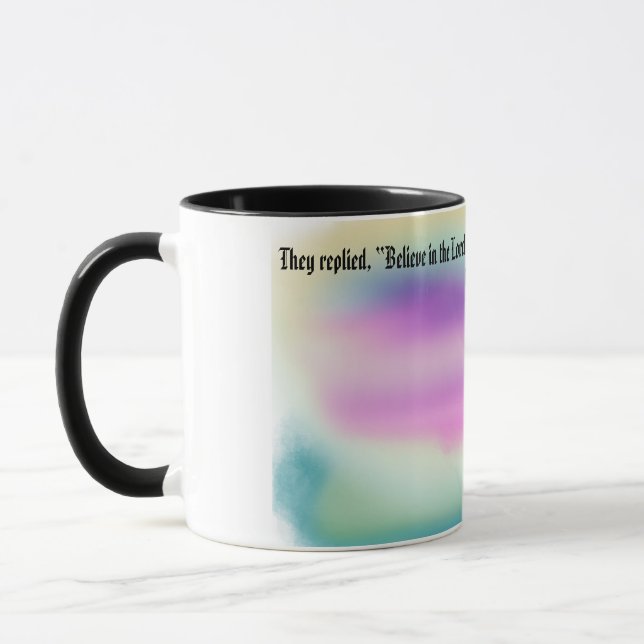 Jesus hier  tasse (Links)
