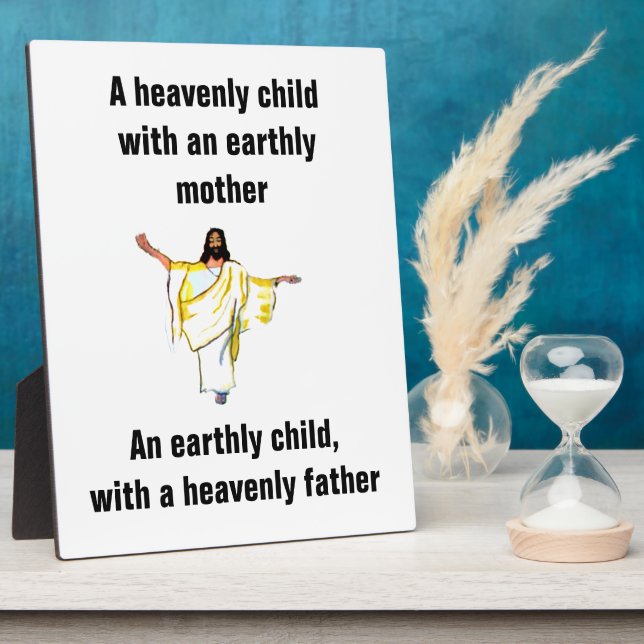 JESUS HIMMLISCH CHILD FOTOPLATTE (Seite)