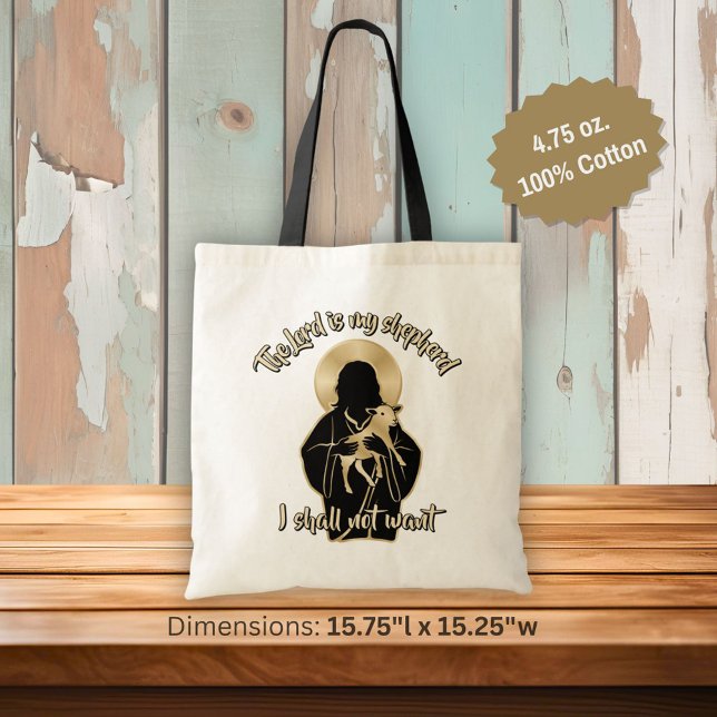 Jesus Hirte Tragetasche (Von Creator hochgeladen)