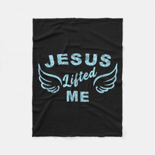 Jesus hob mich auf - Christlicher Glaube Basierend Fleecedecke