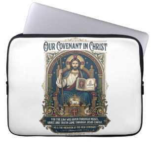 Jesus Hochzeitsfotograf Shirt Christlich Laptopschutzhülle