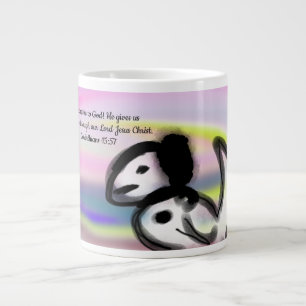 Jesus Hoffnung  Jumbo-Tasse