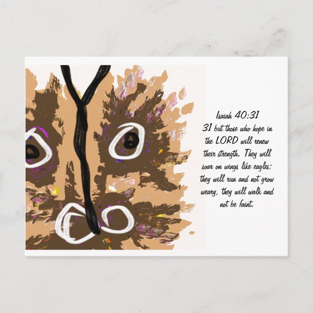 Jesus Hoffnung Postkarte (Vorderseite)