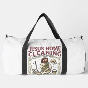 Jesus Home Reinigung Sauberes Herz Jesus Home Rein Duffle Bag