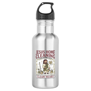 Jesus Home Reinigung Sauberes Herz Jesus Home Rein Edelstahlflasche