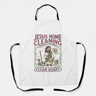 Jesus Home Reinigung Sauberes Herz Jesus Home Rein Schürze