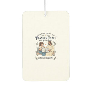 Jesus Homeschool Mutter Planer Shirt Glaubensbasie Autolufterfrischer