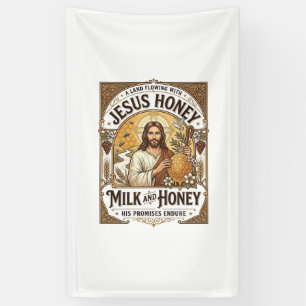 Jesus Honig Milch Und Honig Jesus Honig Milch Honi Banner
