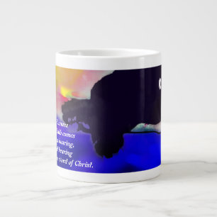 Jesus hören Jumbo-Tasse