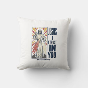 Jesus ich vertraue auf Dich Divine Mercy Shirt Des Kissen