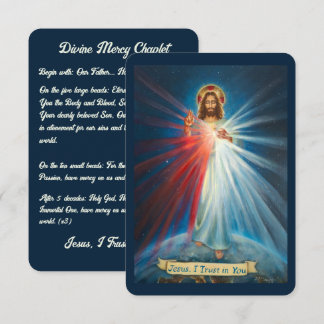 Jesus, ich vertraue auf Dich, Rosenkranz der Göttl Einladung