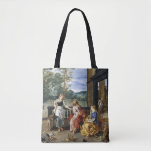 Jesus im Hause von Martha von Peter Paul Rubens Tasche