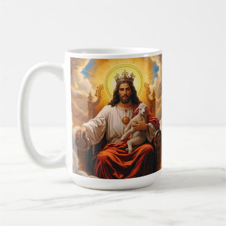 Jesus im Himmelreich Kaffeetasse