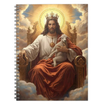 Jesus im Himmelreich Notizbuch