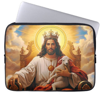 Jesus im Kingdom of Heaven Electronics/Laptop-Tasc Laptopschutzhülle