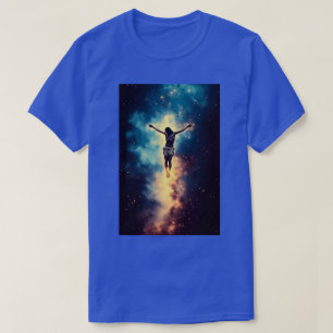 Jesus im Weltraum Auferstehung 01 T-Shirt