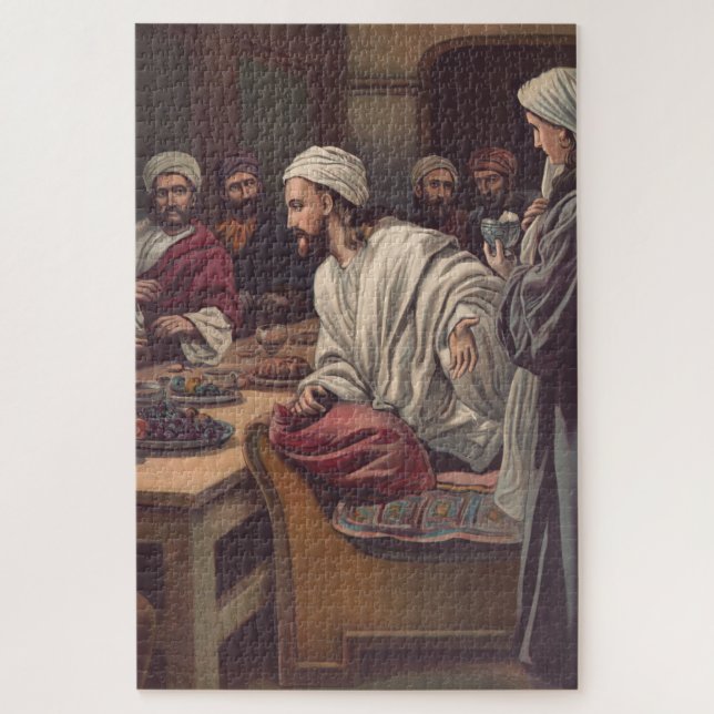 Jesus in Bethany gesalbt (Vertikal)