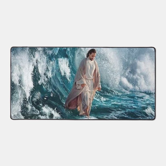 JESUS in den WAVES Schreibtischunterlage (Vorderseite)
