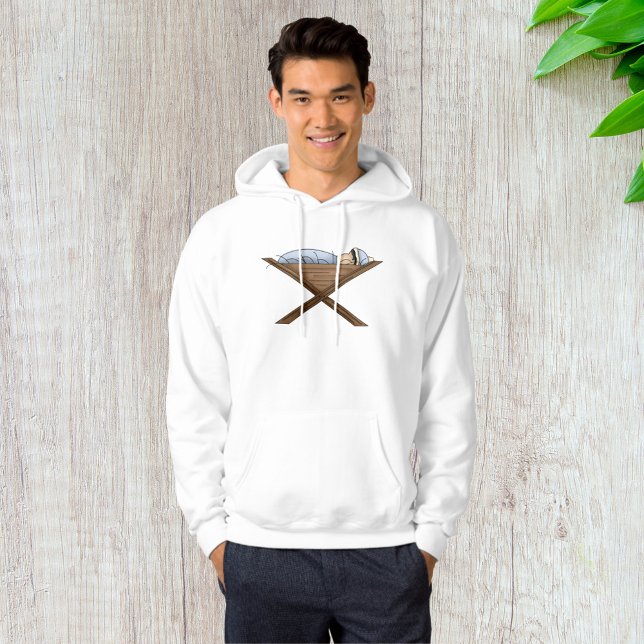 Jesus in der Manger Mens Hoodie (Von Creator hochgeladen)