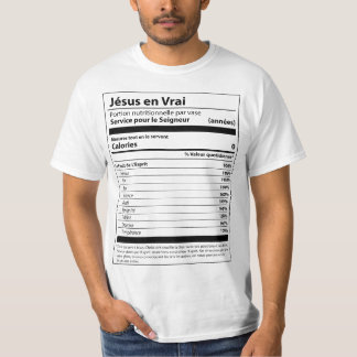 Jesus in einigen Zahlen T-Shirt
