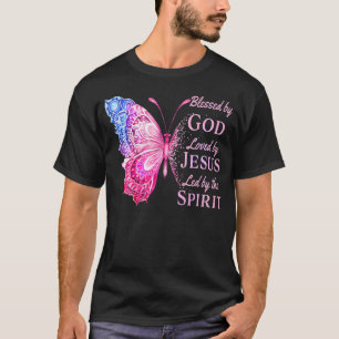Jesus in meinem Herzen quiltiert in meinen Adern T-Shirt