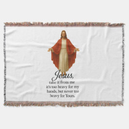 Jesus in Red and White Decke