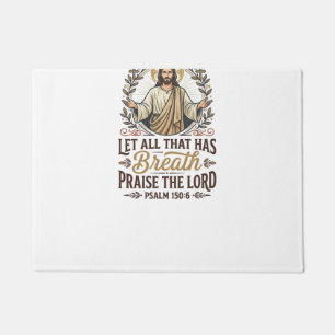 Jesus Indie Folk Akustik-Anbetung Grafik T-Shirt C Fußmatte