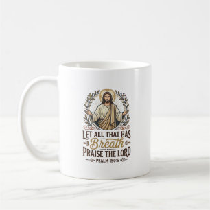 Jesus Indie Folk Akustik-Anbetungs-Grafik-T-Shirt Kaffeetasse