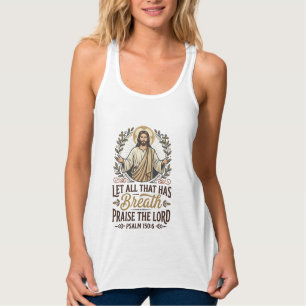 Jesus Indie Folk Akustik-Anbetungs-Grafik-T-Shirt Tank Top