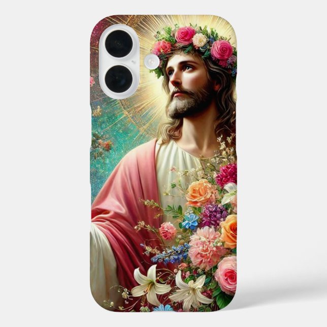 Jesus iPhone 16 Fall! Hülle (Rückseite)