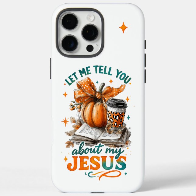 Jesus iPhone 16 Pro Max Hülle (Rückseite)