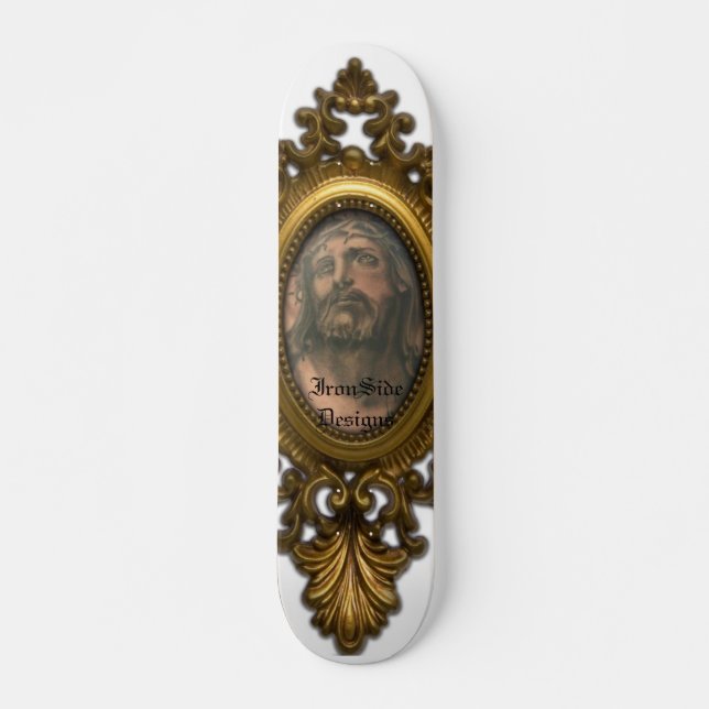 Jesus, IronSide Entwürfe Skateboard (Vorne)