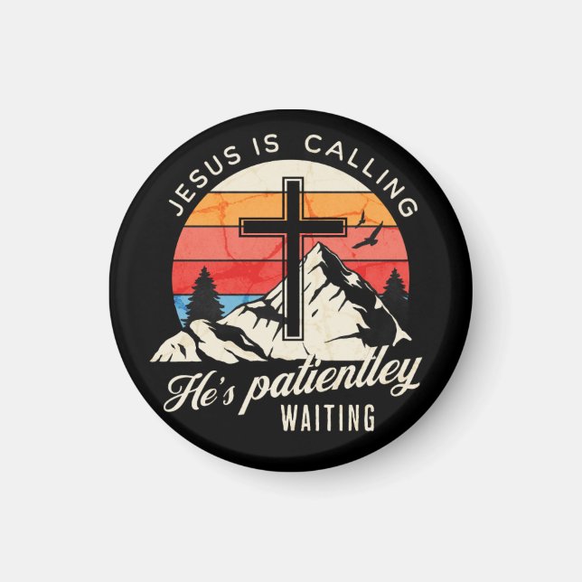 Jesus is calling magnet (Vorne)