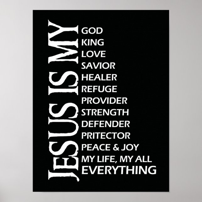 Jesus is my poster (Vorne)
