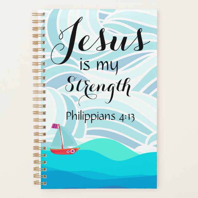 Jesus is my Strength Planner (Devant)