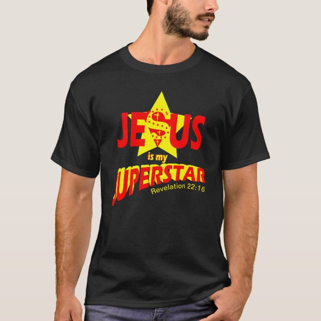 Jesus is my Superstar, bible verse T-Shirt (Vorderseite)