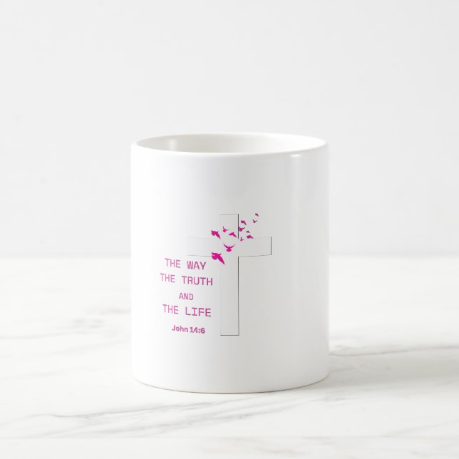 Jesus is the way, the truth, and the life! kaffeetasse (Mittel)