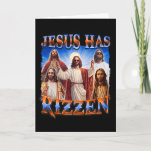Jesus ist auferstanden Christliche Männer Frauen B Karte