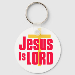 Jesus ist christlicher Entwurf Lords Schlüsselanhänger