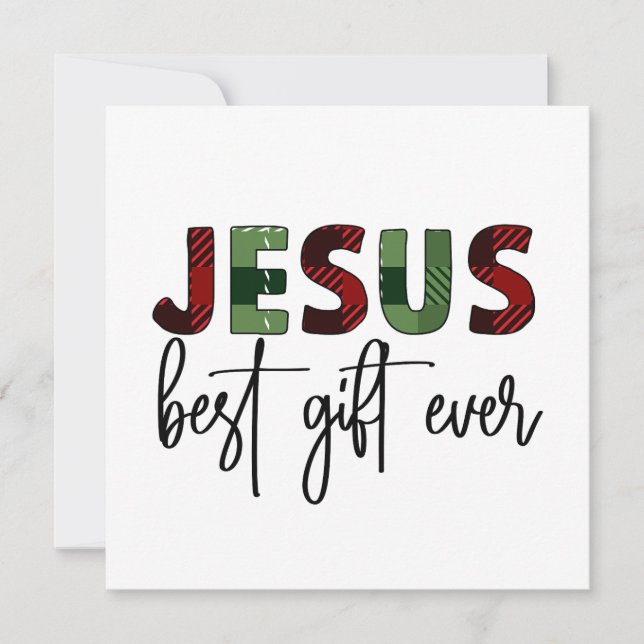 Jesus ist das beste Geschenk aller Zeiten, Christl (Vorderseite)