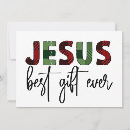 Jesus ist das beste Geschenk aller Zeiten, Christl Einladung