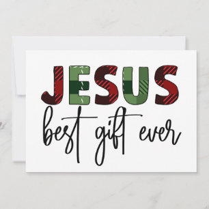 Jesus ist das beste Geschenk aller Zeiten, Christl Einladung